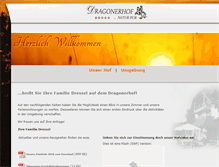 Tablet Screenshot of dragonerhof.de